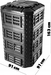 Kadax Kompostownik Ogrodowy Modularny 1260L 4