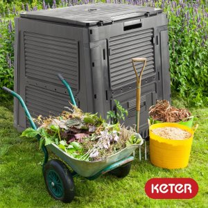 Kadax Keter Kompostownik Ogrodowy 470 L Z Podstawką Eko 3