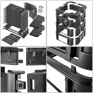 Kadax Kompostownik Ogrodowy Modularny Całoroczny 860L 7