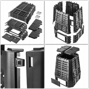 Kadax Kompostownik Modułowy Całoroczny Mrozoodporny 740L 7