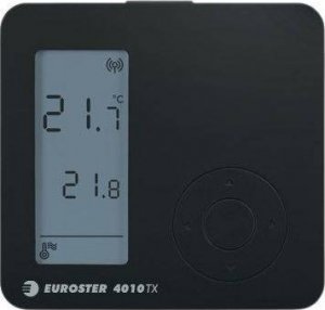 Euroster Regulator temperatury Euroster E4010B przewodowy 4010 czarny 1