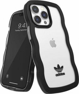 Adidas Adidas OR Wavy Case iPhone 13 Pro /13 6,1" czarny-przezroczysty/black-transparent 51900 1