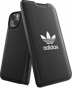 Adidas Adidas OR Booklet Case BASIC iPhone 14 6.1" czarno biały/black white 50181 1