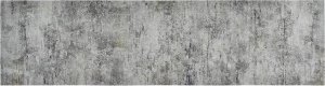 vidaXL Dywanik kuchenny, wzór betonu, 45x150 cm, aksamitny 2