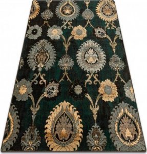 Dywany Łuszczów Dywan wełniany POLONIA Olivo Ornament patyna zielony, 170x235 cm 1