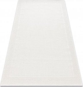 Dywany Łuszczów Dywan TIMO 5979 SZNURKOWY SIZAL outdoor ramka biały, 200x290 cm 1