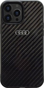 Audi Audi Carbon Fiber iPhone 13 Pro / 13 6.1" czarny/black hardcase AU-TPUPCIP13P-R8/D2-BK 1