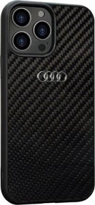 Audi Audi Carbon Fiber iPhone 13 Pro Max 6.7" czarny/black hardcase AU-TPUPCIP13PM-R8/D2-BK 2