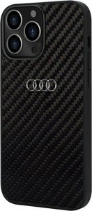 Audi Audi Carbon Fiber iPhone 13 Pro Max 6.7" czarny/black hardcase AU-TPUPCIP13PM-R8/D2-BK 3