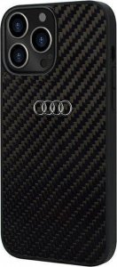 Audi Audi Carbon Fiber iPhone 13 Pro Max 6.7" czarny/black hardcase AU-TPUPCIP13PM-R8/D2-BK 10