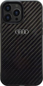 Audi Audi Carbon Fiber iPhone 14 Pro 6.1" czarny/black hardcase AU-TPUPCIP14P-R8/D2-BK 4