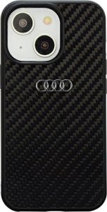 Audi Audi Carbon Fiber iPhone 14 6.1" czarny/black hardcase AU-TPUPCIP14-R8/D2-BK 1