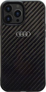 Audi Audi Carbon Fiber iPhone 14 Pro Max 6.7" czarny/black hardcase AU-TPUPCIP14PM-R8/D2-BK 6