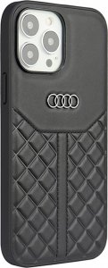 Audi Audi Genuine Leather iPhone 13 Pro / 13 6.1" czarny/black hardcase AU-TPUPCIP13P-Q8/D1-BK 2