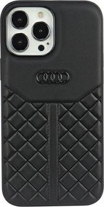 Audi Audi Genuine Leather iPhone 13 Pro / 13 6.1" czarny/black hardcase AU-TPUPCIP13P-Q8/D1-BK 6
