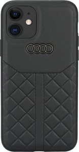 Audi Audi Genuine Leather iPhone 12/12 Pro 6.1" czarny/black hardcase AU-TPUPCIP12P-Q8/D1-BK 6