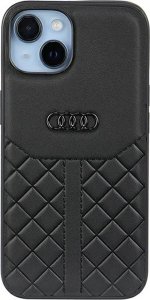 Audi Audi Genuine Leather iPhone 14 6.1" czarny/black hardcase AU-TPUPCIP14-Q8/D1-BK 8
