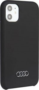 Audi Audi Silicone Case iPhone 11 / Xr 6.1" czarny/black hardcase AU-LSRIP11-Q3/D1-BK 11