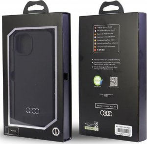 Audi Audi Silicone Case iPhone 11 / Xr 6.1" czarny/black hardcase AU-LSRIP11-Q3/D1-BK 7
