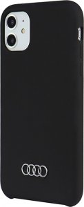 Audi Audi Silicone Case iPhone 11 / Xr 6.1" czarny/black hardcase AU-LSRIP11-Q3/D1-BK 9