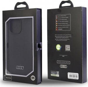 Audi Audi Silicone Case iPhone 13 Pro Max 6.7" czarny/black hardcase AU-LSRIP13PM-Q3/D1-BK 7
