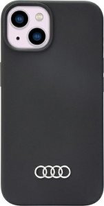 Audi Audi Silicone Case iPhone 14 6.1" czarny/black hardcase AU-LSRIP14-Q3/D1-BK 1