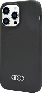 Audi Audi Silicone Case iPhone 14 Pro 6.1" czarny/black hardcase AU-LSRIP14P-Q3/D1-BK 8
