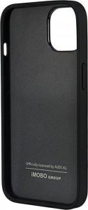 Audi Synthetic Leather iPhone 14 6.1 czarny/hardcase AU-TPUPCIP14-TT/D1-BK 6