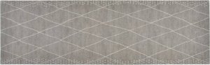 vidaXL Dywanik kuchenny, wzór w romby, 60x180 cm, aksamitny 2