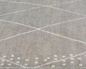 vidaXL Dywanik kuchenny, wzór w romby, 60x180 cm, aksamitny 4