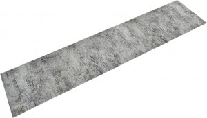vidaXL Dywanik kuchenny, wzór betonu, 60x300 cm, aksamitny 1