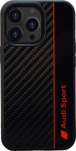 DefaultBrand Audi Carbon Fiber iPhone 13 Pro Max 6.7" czarny/black hardcase AUS-TPUPCIP13PM-R8/D1-BK 1