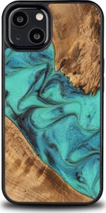 BeWood Etui Bewood Unique na iPhone 13 - Turquoise 1
