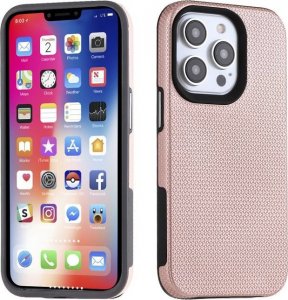 Braders Etui Pancerne Eleganckie do iPhone 13 Pro Pudrowy Róż 1