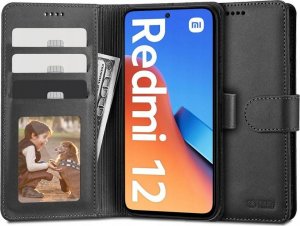 Tech-Protect Etui Tech-protect Wallet Xiaomi Redmi 12 Black 1