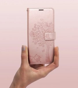 OEM WYP KABURA MEZZO BOOK DO XIAOMI MI 11 LITE 5G / MI 11 LITE LTE ( 4G ) / MI 11 LITE NE DRZEWO ZŁOTY RÓŻ 4