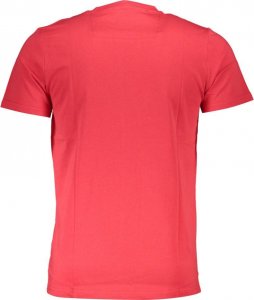 Cavalli Class CAVALLI CLASS T-SHIRT Z KRÓTKIM RĘKAWEM MĘSKI CZERWONY 2XL 2