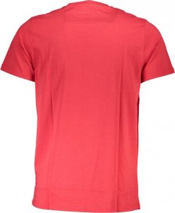 Cavalli Class CAVALLI CLASS T-SHIRT Z KRÓTKIM RĘKAWEM MĘSKI CZERWONY 2XL 2