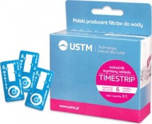 USTM Wskaźnik wymiany wkładów na 6 miesięcy - 3 szt. USTM TIMESTRIP6 KPL 1