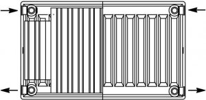 Perfexim Grzejnik Perfexim PERFEKT 82-122-6012-000 22C 600x1200 mm kompaktowy 2