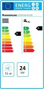Piec gazowy Immergas Kocioł dwufunkcyjny Victrix EXA 28 1 ErP IMMERGAS 3.025778 3