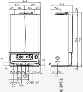 Piec gazowy Immergas Zestaw Victrix EXA 24 Standard 125: Kocioł gazowy kondensacyjny Victrix EXA 24 X 1 ERP + Zasobnik z sondą UBS125VV2 3