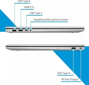 Laptop HP HP 17 FHD AMD Ryzen 7 7730U 16GB 1TB SSD Windows11 7