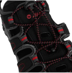 Hi-Tec Sandały Męskie Tiore czarno-czerwone r. 43 4