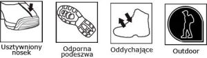 Hi-Tec Sandały Męskie Tiore czarno-czerwone r. 43 8