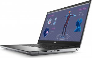 Laptop Dell Dell Precision 7780 - Intel Core i7 13850HX / 2.1 GHz - Win 11 Pro - NVIDIA RTX 3500 Ada - 32 GB RAM - 1 TB SSD NVMe, Class 40 - 43.2 cm (17") 1920 x 1080 (Full HD) - 802.11a/b/g/n/ac/ax (Wi-Fi 6E), Bluetooth - Grau - BTP - mit 3 Jahre Dell Pr 3