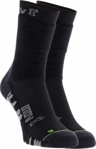 Inov-8 Skarpety inov-8 Merino Thermo Outdoor Sock. Dwupak. Czarno-szare 36 - 40 1