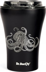 Dr.Bacty Kubek ceramiczny z pokrywką Dr.Bacty Apollo Octopus - czarny 2