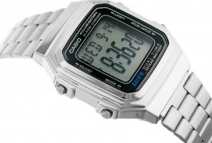 Zegarek Casio ZEGAREK MĘSKI CASIO A178WA-1A (ZD082A) - KLASYKA 3