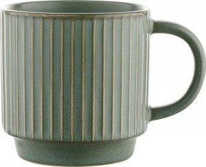 Florina Kubek ceramiczny 350ml Retro Janes zielony 1